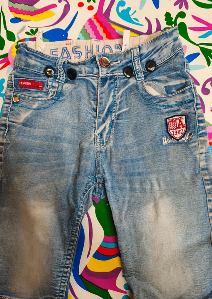 Lot de 4 short en jean - photo numéro 2