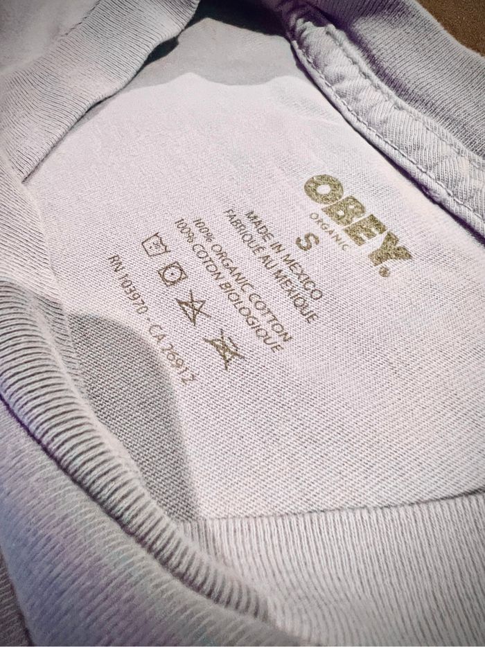 T-Shirt Obey Save Earth Planet - Taille S Neuf - photo numéro 5