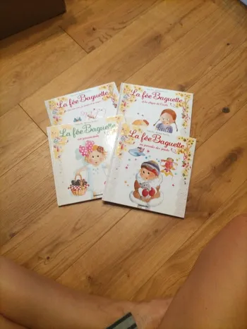 4 livres : La fée baguette.