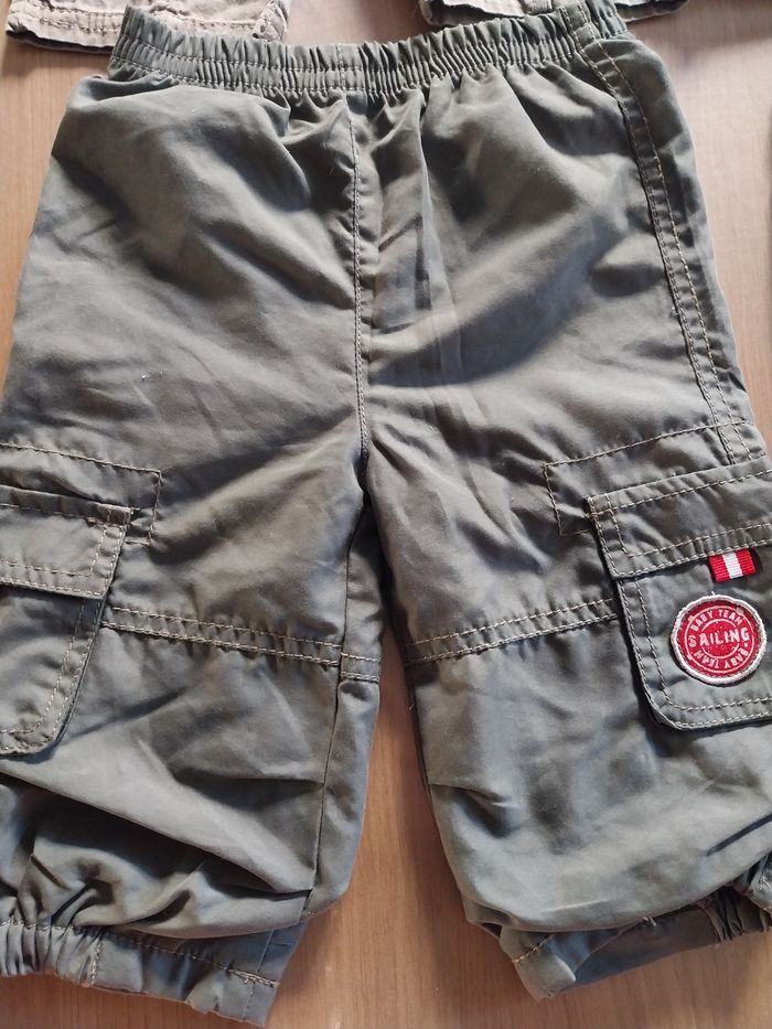 Lot pantalons bébé 12 mois - photo numéro 3