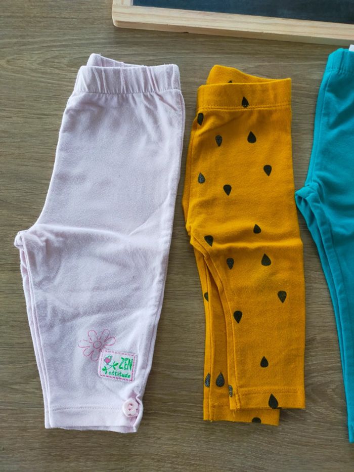 Leggings fille taille 9mois - photo numéro 3