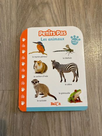 Livre petit pas les animaux