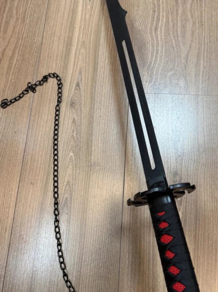 Bleach - Katana Tensa Zangetsu Evolution 101,5 cm EN Acier – Neuf - photo numéro 4