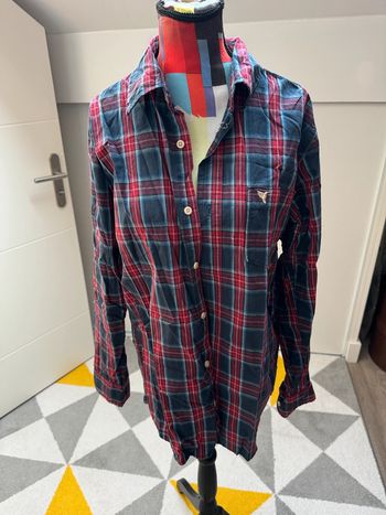 Chemise à carreaux American College Taille 38