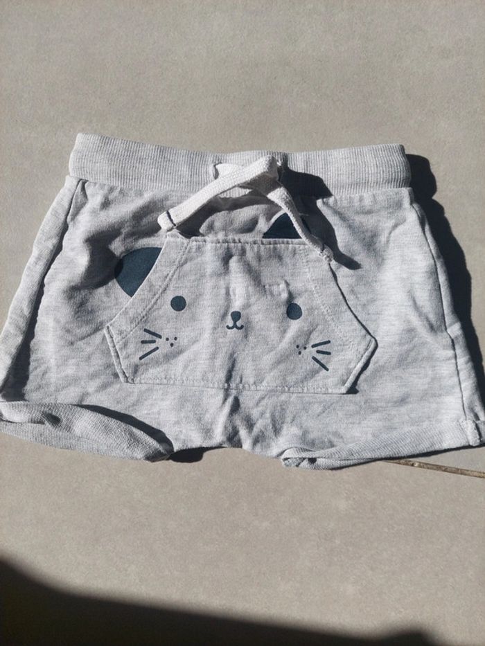 Lot x2 short taille 9 mois - photo numéro 2