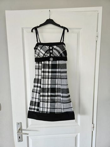 Robe à carreaux XS FEM1