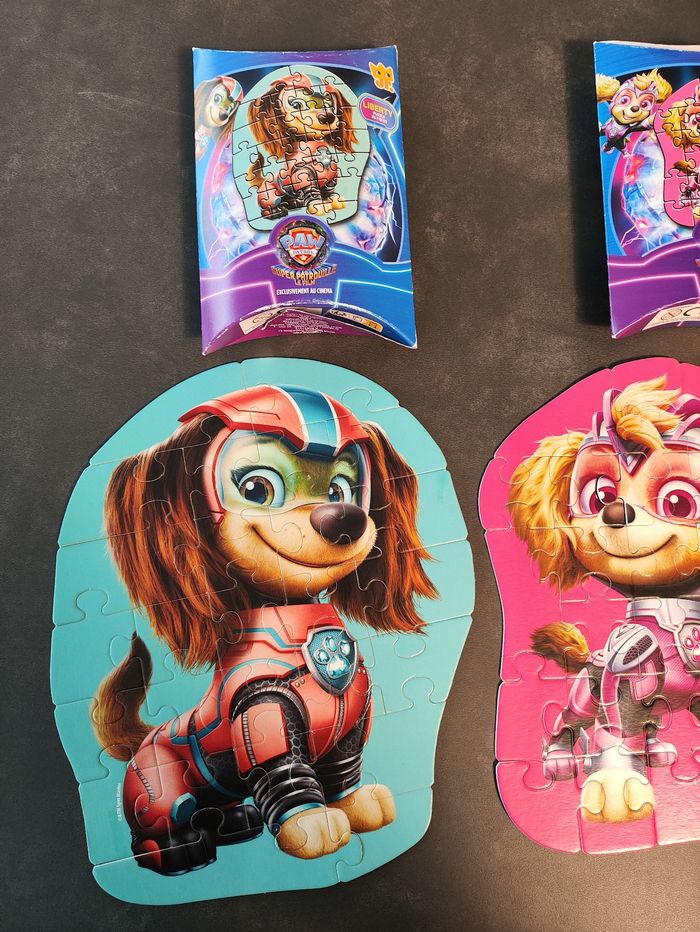 Lot de 5 puzzles Pat'Patrouille – Burger King - photo numéro 2