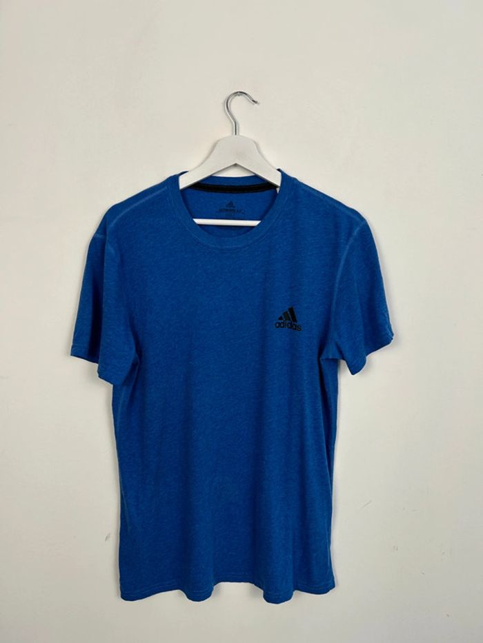 T-shirt Homme Adidas Bleu et Noir | Taille M | Très Bon État | #TM73