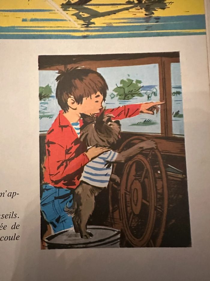 1966 Grands albums Hachette Fanfan et sa péniche livre bd ancien vintage - photo numéro 5