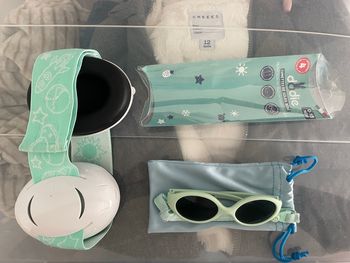 Lunette et casque anti bruit