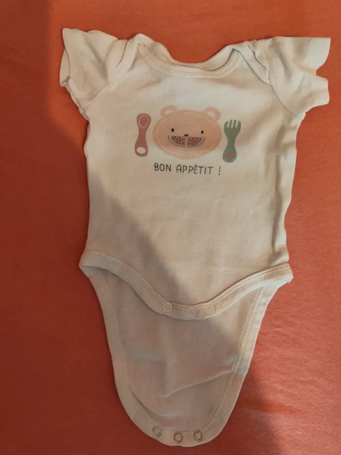 Lot de 3 body manches courtes - photo numéro 3