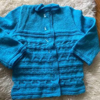 Gilet en laine, 18 mois