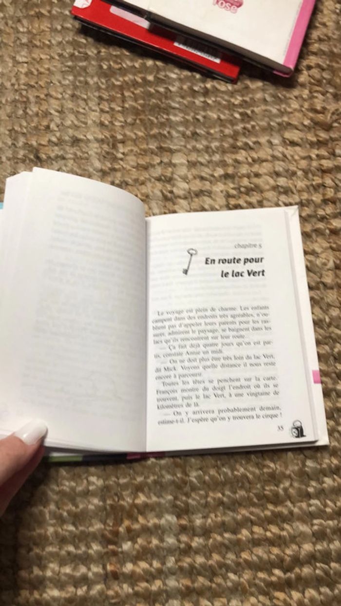 Livre « le club des cinq et le cirque de l’étoile » - photo numéro 5