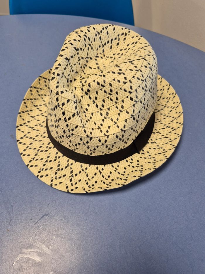 Chapeau de paille enfant taille 57 cm