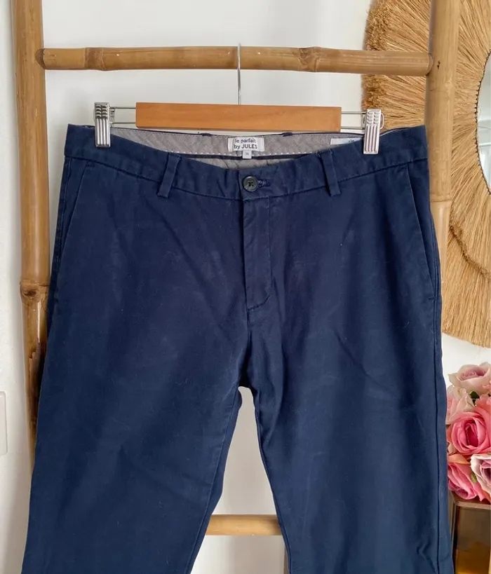 Chinos bleu marine Jules - photo numéro 2