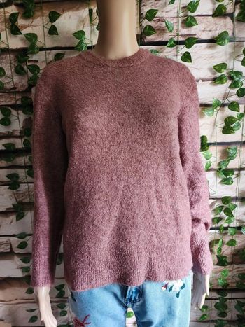 🌸Pull Laine Rose Bershka Taille 34🌸