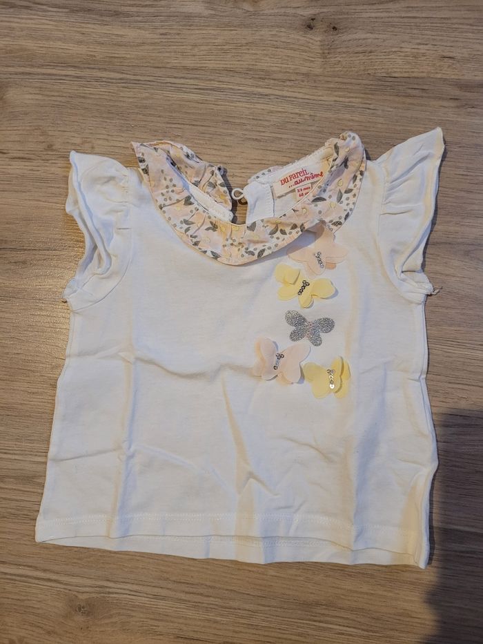 Tee shirt papillon