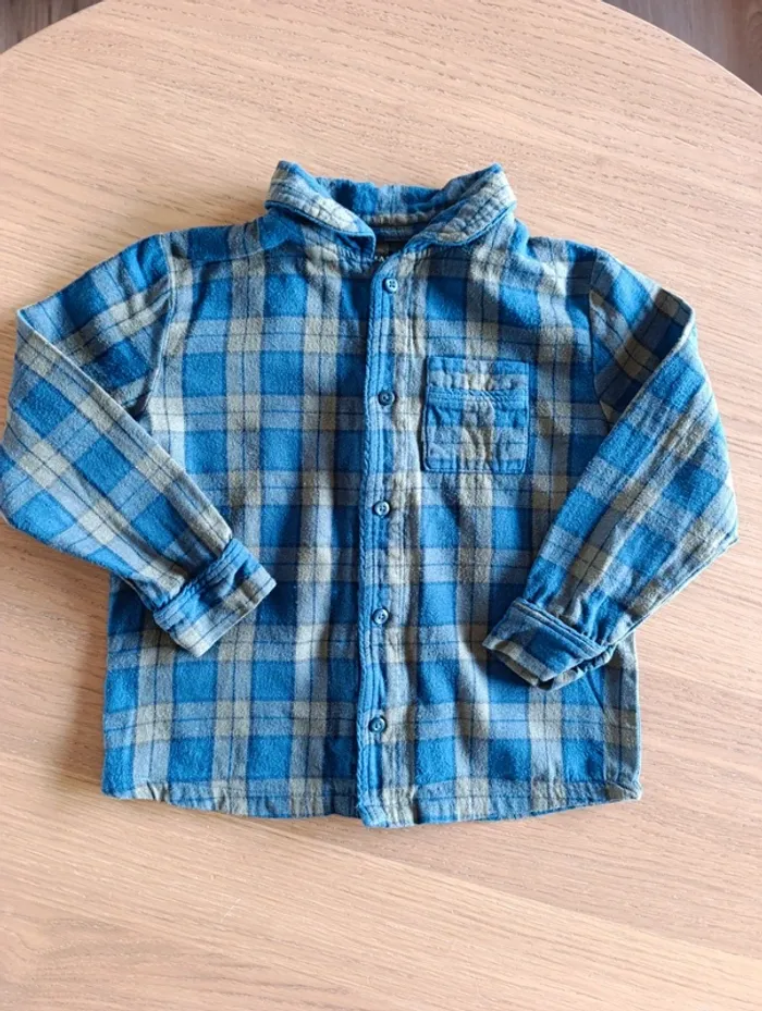 Pyjama deux pièces 4 ans carreaux Kiabi - photo numéro 2