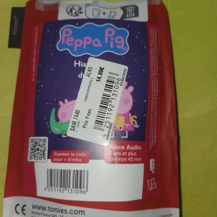 Tonies PEPPA pig - photo numéro 2