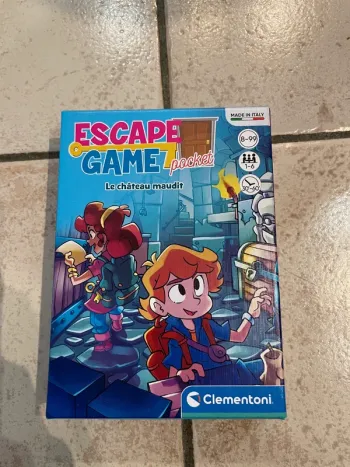 Escape Game pocket Le château maudit (Clémentoni)