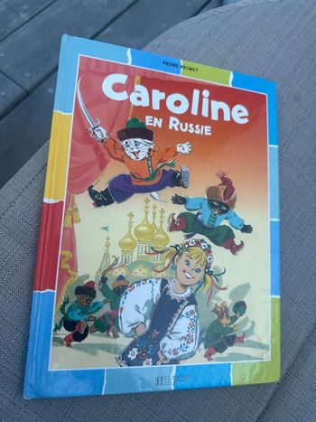 Livre de collection Pierre Probst Hachette jeunesse Orange magnifique Caroline en Russie