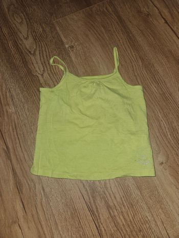 Débardeur jaune fluo 