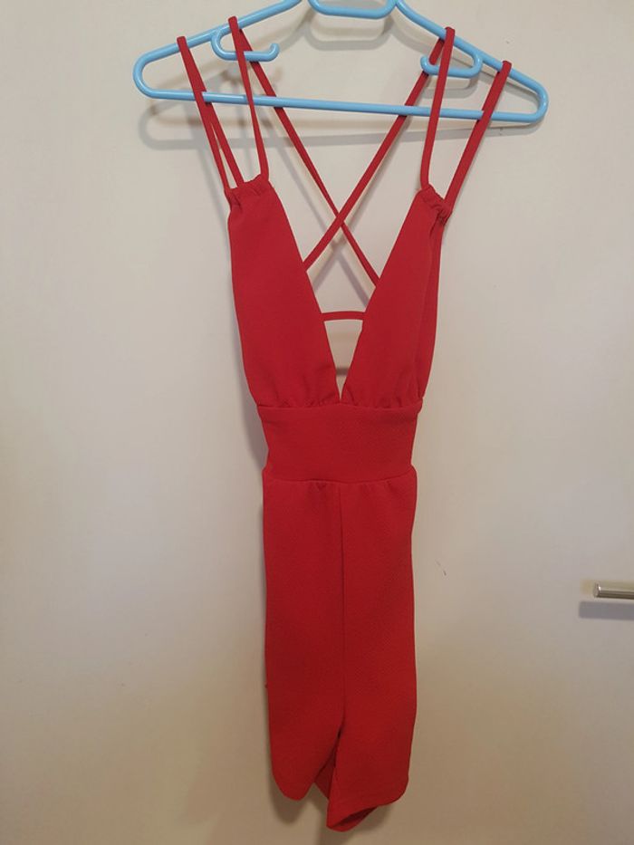 combi short à nouer dans le dos pour événement - photo numéro 2