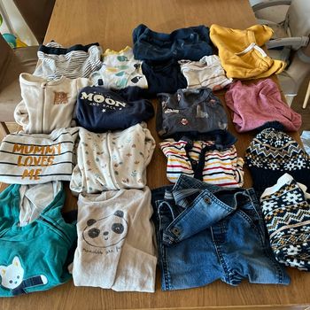 Lot vêtements hiver 18 mois