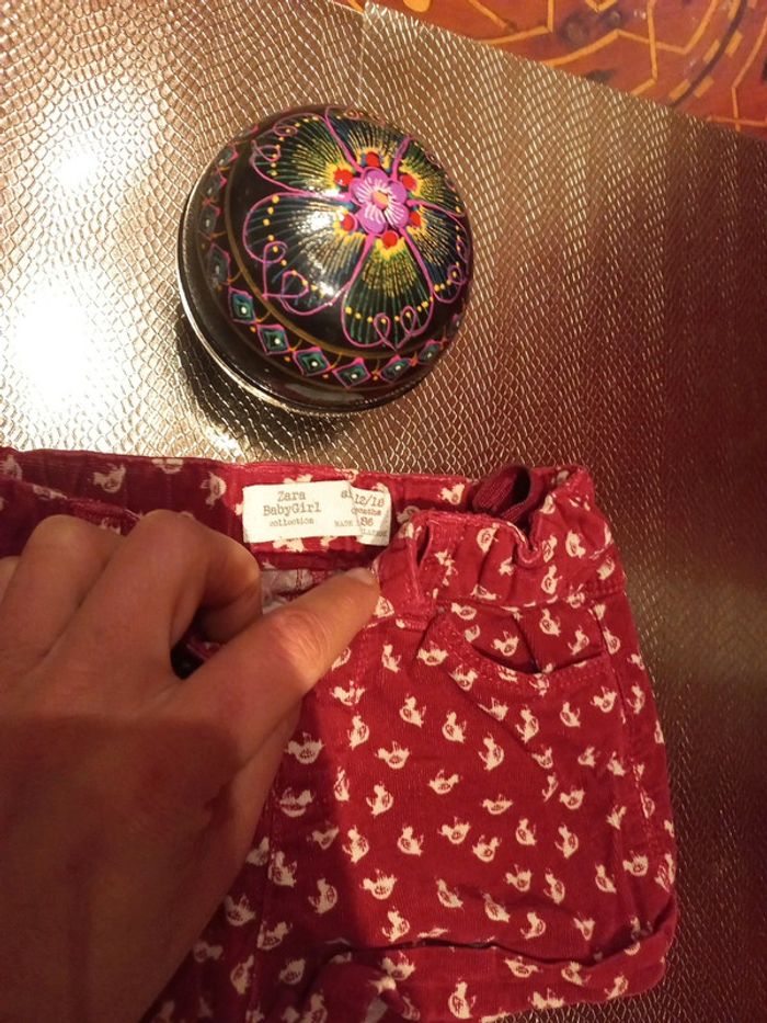 Beau short Zara Baby Collection 12 a 18 mois - photo numéro 3