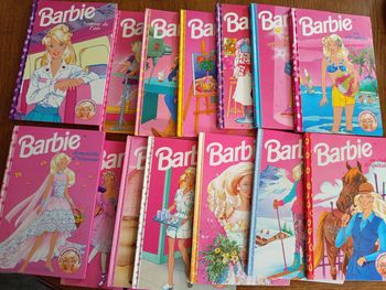 Lot 19 livres barbie