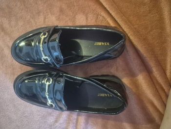 Mocassins vernis noir