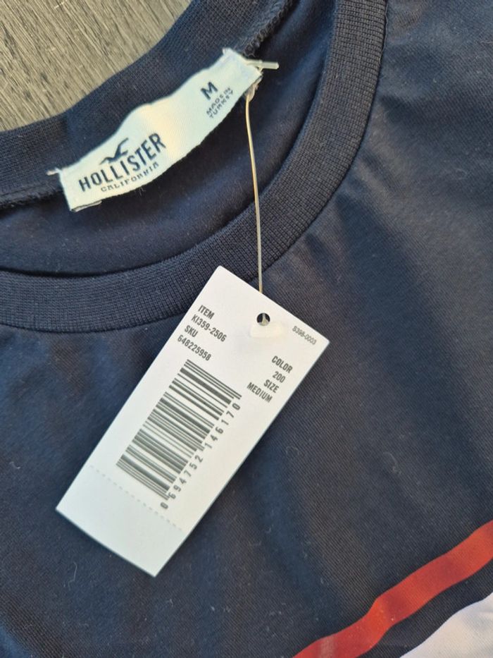 Robe teeshirt Hollister M marine neuve - photo numéro 2