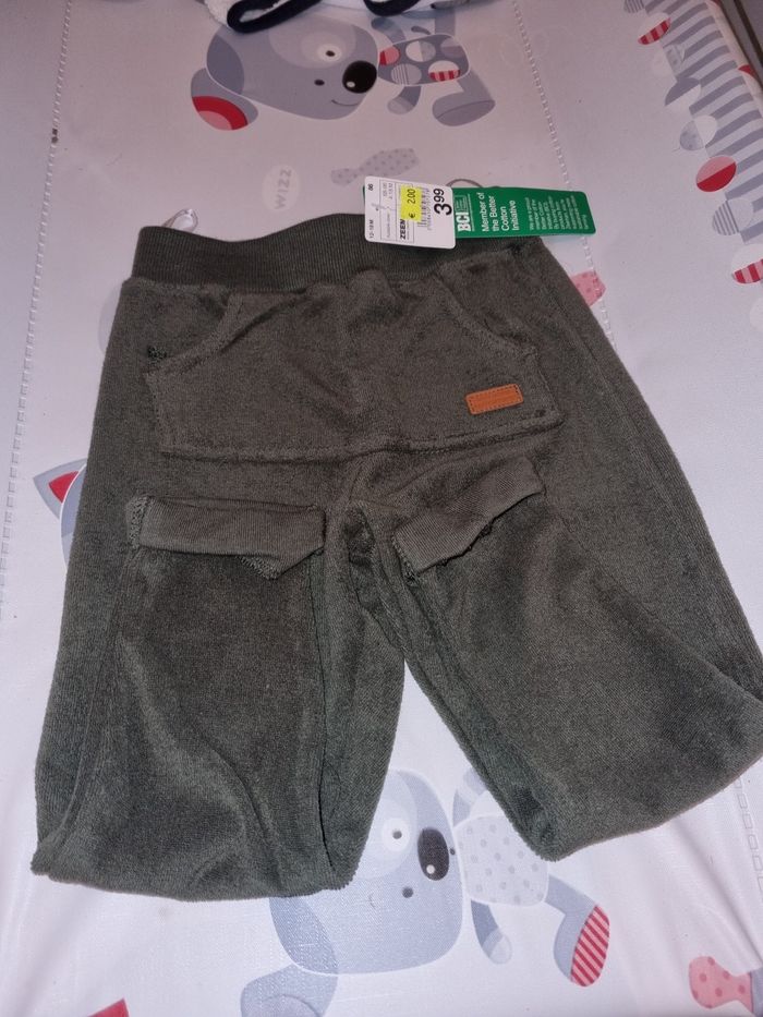 Pantalon kaki bébé taille 12/18 mois