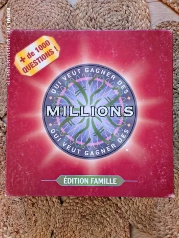 💡 Jeu Qui Veut Gagner des Millions – Édition Famille – Lansay – Complet – Très Bon État