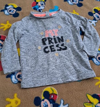 T-shirt bébé longue manche 6mois