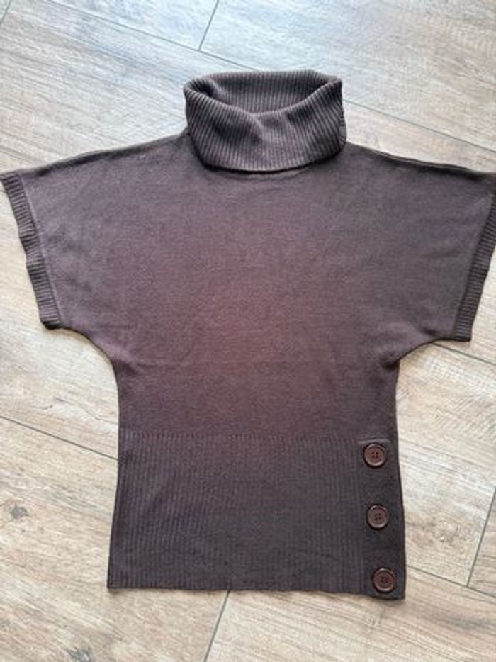 Pull col roulé vintage - photo numéro 2