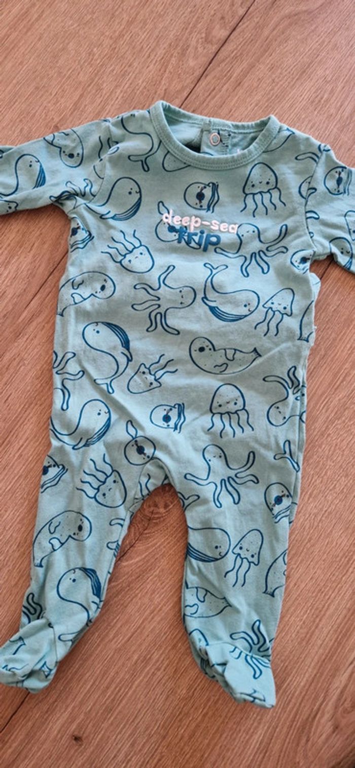 Lot de 7 pyjamas léger 3 mois - photo numéro 3