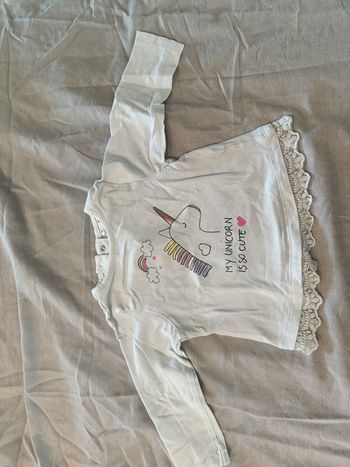 T-shirt 6 mois fille