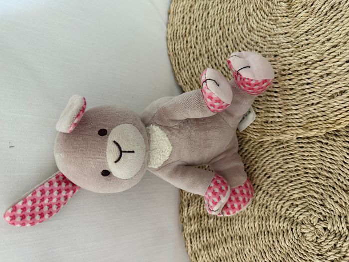 Lapin NATURE & DECOUVERTE doudou peluche câlin - photo numéro 1