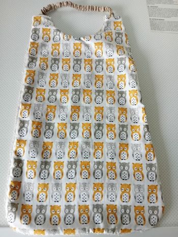 Bavoir  maternelle long cou élastique