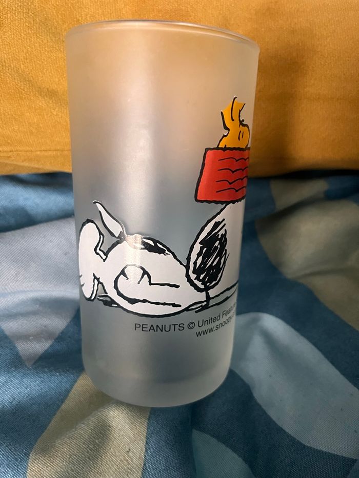 Verre snoopy - photo numéro 3