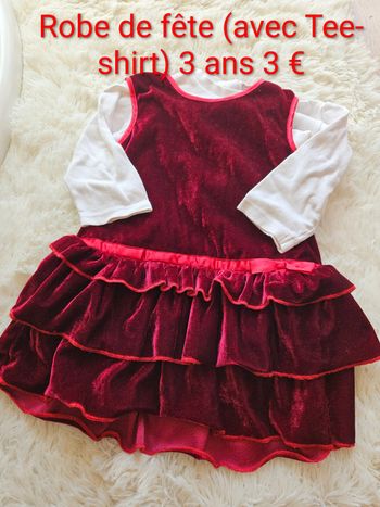 Robe 3 ans