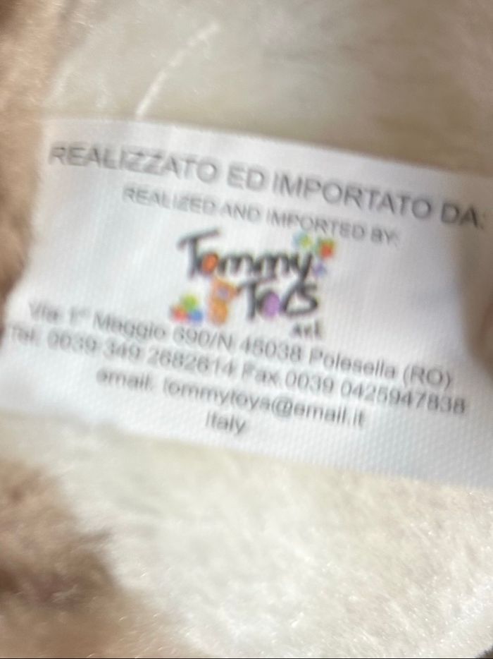 Grande peluche tigron 36 cm tommytoys - photo numéro 7