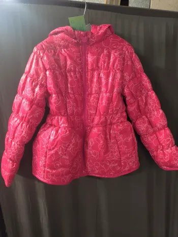 manteau rose fille 10 ans disney "minnie" neuf avec étiquette