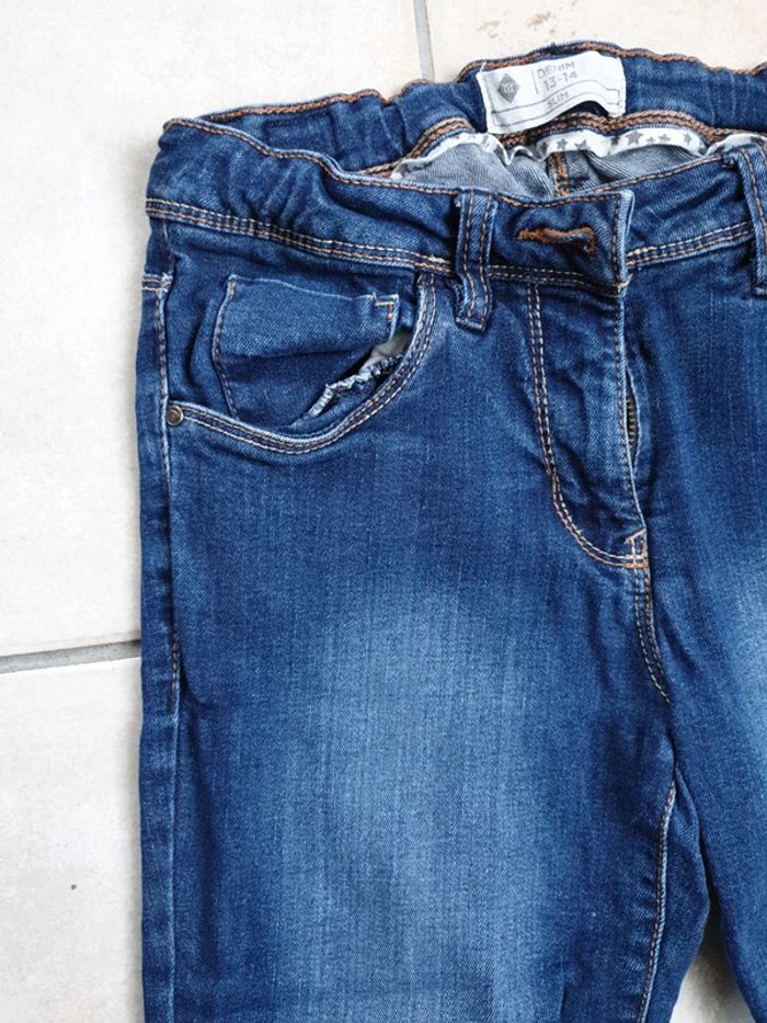 Jean fille slim 13-14 ans - photo numéro 3