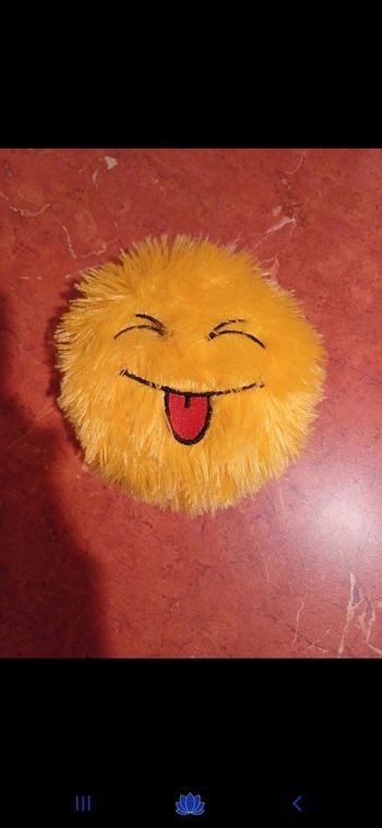 Smiley en peluche
