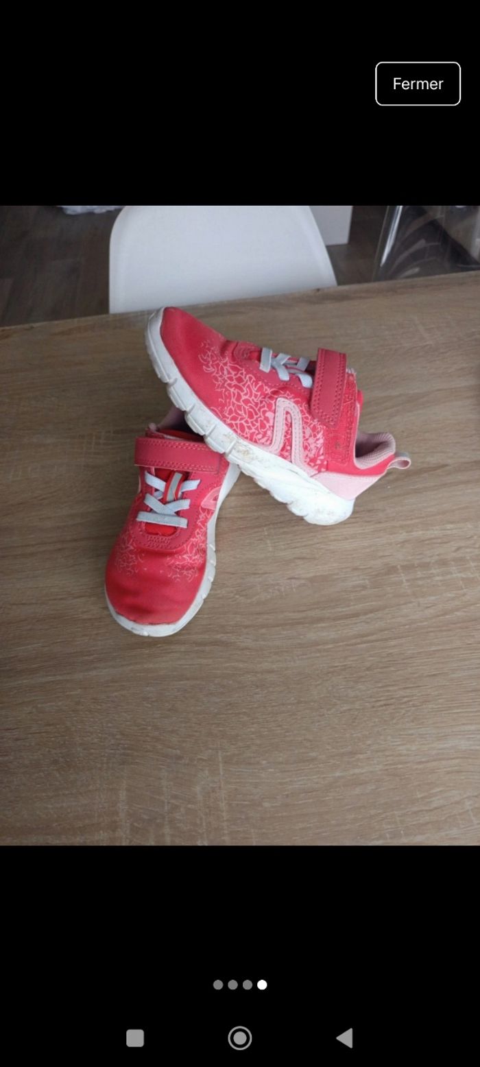 Basket rose decathlon - photo numéro 2