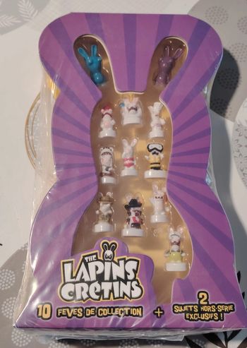 Coffret Fèves Lapins crétins neuf