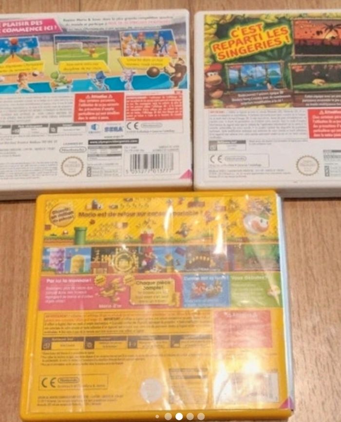 3 jeux Nintendo 3 ds  avec livret et jeux - photo numéro 6