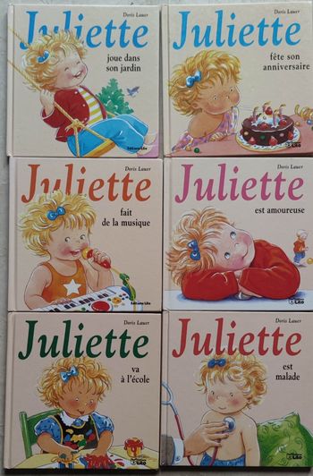 Lot 6 livres Juliette 
